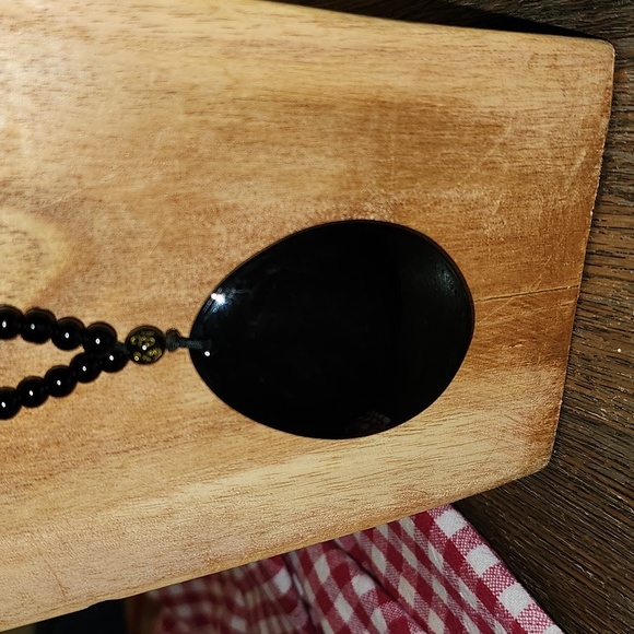 New Black onyx Buddha necklace - Picture 5 of 5